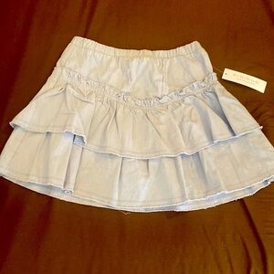 Kirious Los Angeles NWT Tiered Skirt, Gray Womens Size XS - Brand new-with tags